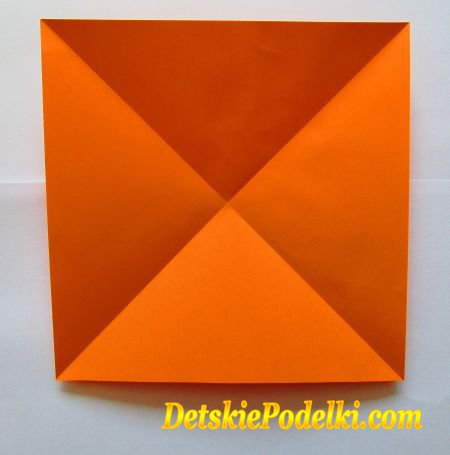 Делаем оригами из бумаги
